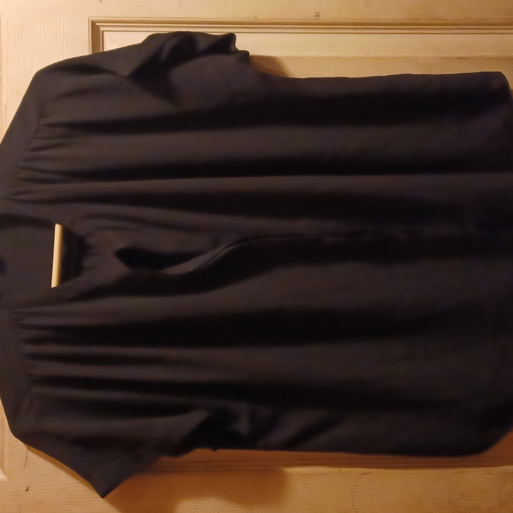 Black button shirt